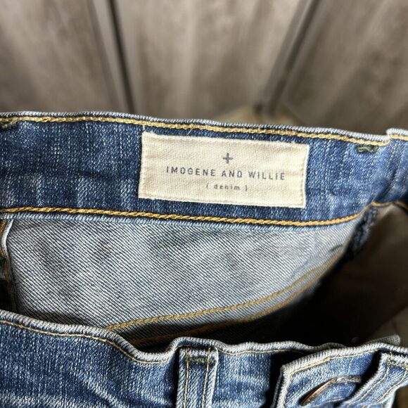 Imogene and Willie Jeans Josette Skinny Leg Blue color Size 23 - Picture 2 of 8